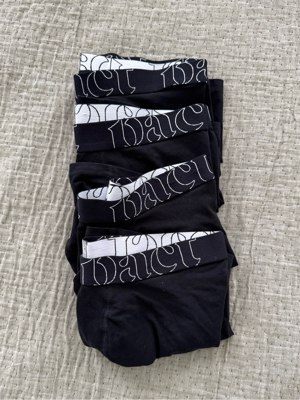 Pact Men’s Cotton Organic Everyday Boxer Briefs Set of Four NWOT